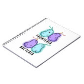 Fronteria Bacteria Funny Biology Pub Notizblock (Linke Seite)