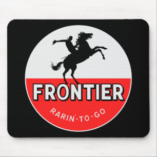 Frontier Benzine Rarin'-to-go Vintages Zeichen Mousepad