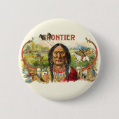 Frontier Cigar Advertising Button (Vorderseite)