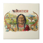 Frontier Cigar Advertising Fliese (Vorderseite)