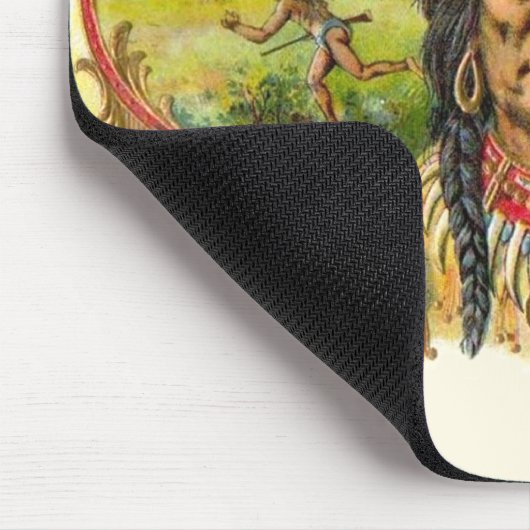 Frontier Cigar Advertising Mousepad (Ecke)