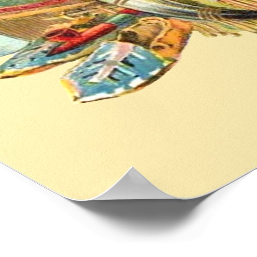 Frontier Cigar Advertising Poster (Ecke)