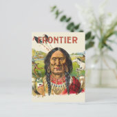 Frontier Cigar Advertising Postkarte (Stehend Vorderseite)