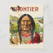 Frontier Cigar Advertising Postkarte (Vorderseite)