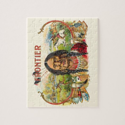Frontier Cigar Advertising Puzzle (Vertikal)