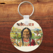 Frontier Cigar Advertising Schlüsselanhänger (Vorderseite)