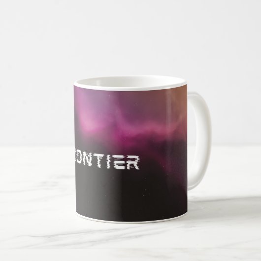 Frontier Coffee Tasse - Lila Space Dust Edition (VorderseiteRechts)