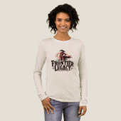 Frontier-Erbe Tri-Blend Shirt (Volle Vorderseite)