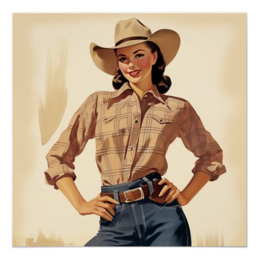 Frontier-Mode-Träumerei: Wildwest-Geflüster Poster (Vorderseite)