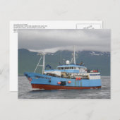 Frontier Spirit, Longliner im niederländischen Haf Postkarte (Vorne/Hinten)