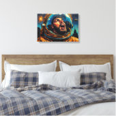 FRONTIERS-4 LEINWANDDRUCK (Insitu (Schlafzimmer))