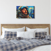 FRONTIERS-6 LEINWANDDRUCK (Insitu (Schlafzimmer))