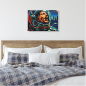 FRONTIERS-7 LEINWANDDRUCK (Insitu (Schlafzimmer))