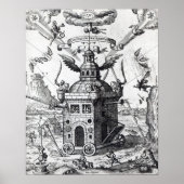 Frontispiece 'Collegium Fama Fraternitatis' Poster (Vorne)