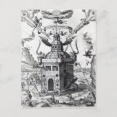 Frontispiece 'Collegium Fama Fraternitatis' Postkarte (Vorderseite)