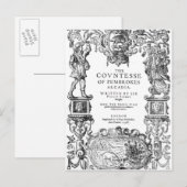 Frontispiece 'Die Gräfin von Pembroke's Postkarte (Vorne/Hinten)