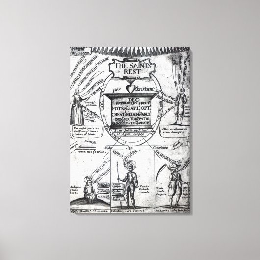 Frontispiece, 'Die Heiligen der ewigen Erholung' Leinwanddruck (Vorderseite)