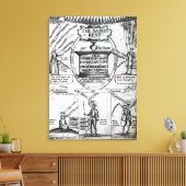 Frontispiece, 'Die Heiligen der ewigen Erholung' Leinwanddruck (Insitu (Wohnzimmer))