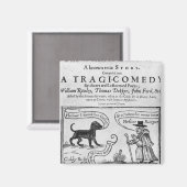 Frontispiece "Die Hexe von Edmonton Magnet (Vorderseite/Rückseite)