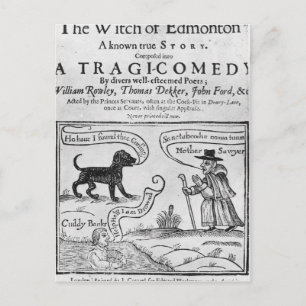 Frontispiece "Die Hexe von Edmonton Postkarte