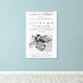 Frontispiece für Christopher Rawlinsons Leinwanddruck (Insitu (Holzboden))