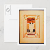 Frontispiece für 'One Red Letter' (Color Litho) Postkarte (Vorne/Hinten)