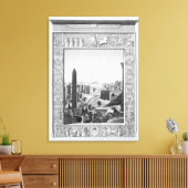 Frontispiece in Band 1 der `Beschreibung von Eg Leinwanddruck (Insitu (Wohnzimmer))