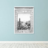 Frontispiece in Band 1 der `Beschreibung von Eg Leinwanddruck (Insitu (Holzboden))