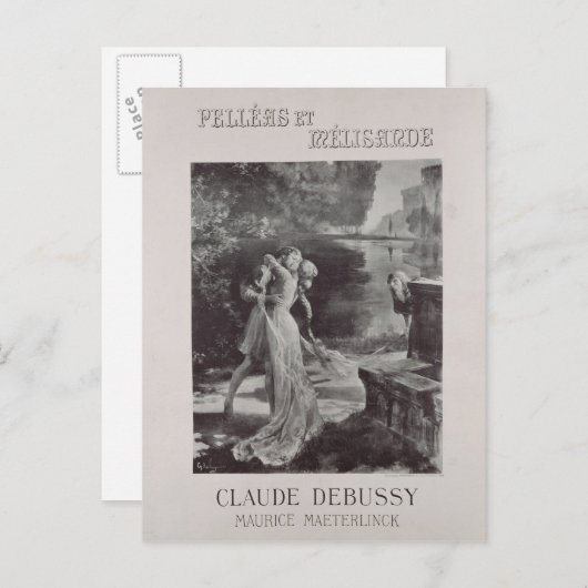 Frontispiece nach Pelleas und Melisande von Postkarte (Vorne/Hinten)