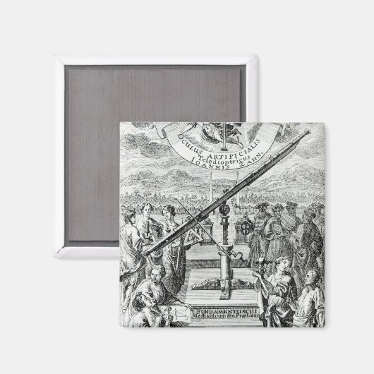 Frontispiece 'Oculus Artificialis Magnet (Vorderseite/Rückseite)