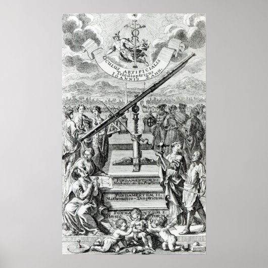Frontispiece 'Oculus Artificialis Poster (Vorne)