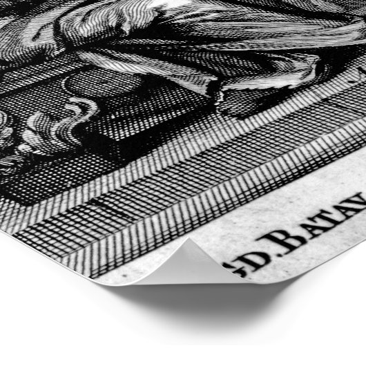 Frontispiece of 'Dialogus De Systemate Mundi' Poster (Ecke)