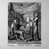 Frontispiece of 'Dialogus De Systemate Mundi' Poster (Vorne)