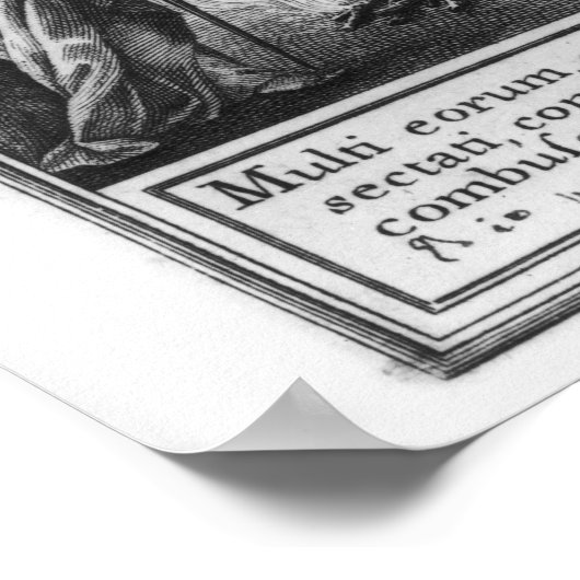 Frontispiece of 'Index Librorum Prohibitorum' Poster (Ecke)