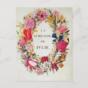 Frontispiece of 'La Guirlande de Julie', c.1642 Postkarte