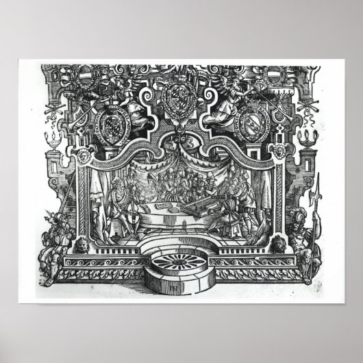 Frontispiece of 'Messes' von Roland de Lassus Poster (Vorne)