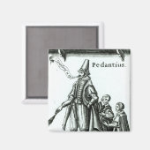 Frontispiece of 'Pedantius' Magnet (Vorderseite/Rückseite)