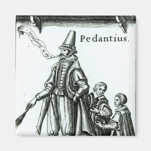 Frontispiece of 'Pedantius' Magnet (Vorne)