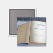 Frontispiece of 'Ulysses' von James Joyce Magnet (Vorderseite/Rückseite)