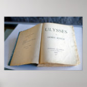 Frontispiece of 'Ulysses' von James Joyce Poster (Vorne)