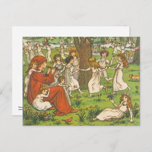 Frontispiece - Paradies Postkarte (Vorne/Hinten)