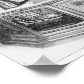 Frontispiece 'The Rudolphine Tables' Poster (Ecke)