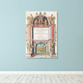 Frontispiece to 'Brevis Narratio' Leinwanddruck (Insitu (Holzboden))