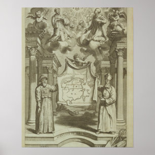 Frontispiece to 'China Illustriert' by Athanasius Poster