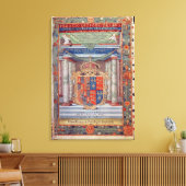 Frontispiece to Dioscorides Leinwanddruck (Insitu (Wohnzimmer))