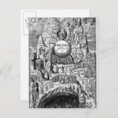 Frontispiece to George Withers 'Emblems', 1635 Postkarte (Vorne/Hinten)