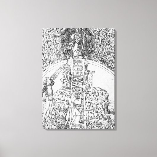 Frontispiece to 'Il Monte Sancto di Dio', 1477 Leinwanddruck (Vorderseite)