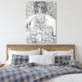 Frontispiece to 'Il Monte Sancto di Dio', 1477 Leinwanddruck (Insitu (Schlafzimmer))