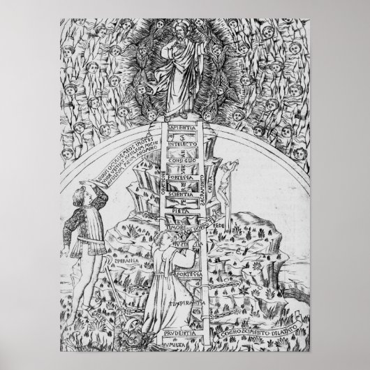 Frontispiece to 'Il Monte Sancto di Dio', 1477 Poster (Vorne)