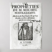 Frontispiece to 'Les Propheties de M. Michel Poster (Vorne)
